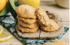 Cookies biologiques au citron de Menton et aux amandes