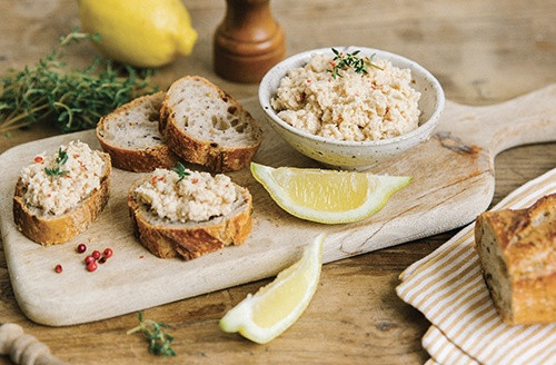 Rillettes de thon blanc germon au citron et gingembre