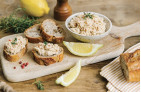 Rillettes de thon blanc germon au citron et gingembre