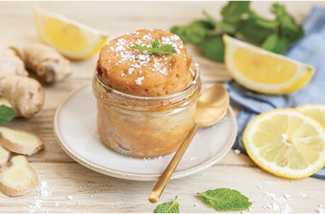 Lot de 2 Soufflés au citron et gingembre