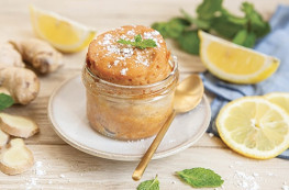 Lot de 2 Soufflés au citron et gingembre