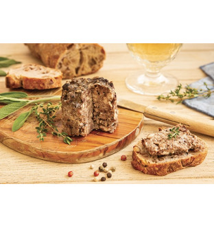 Terrine de sanglier à la sauge et au thym