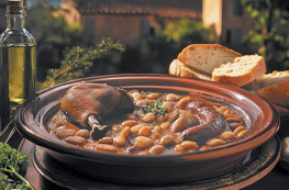 Cassolade au confit de canard à la provençale