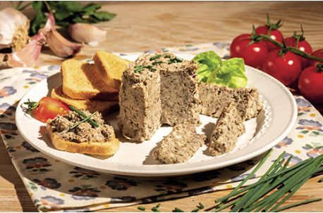 Terrine de campagne à la ciboulette